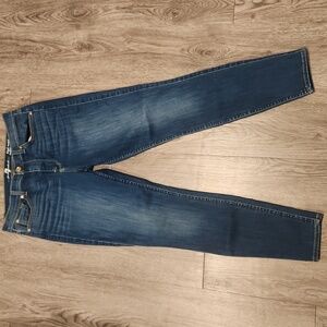 7 For All Mankind High Waisted Ankle Gwenevere Jeans- Size 30